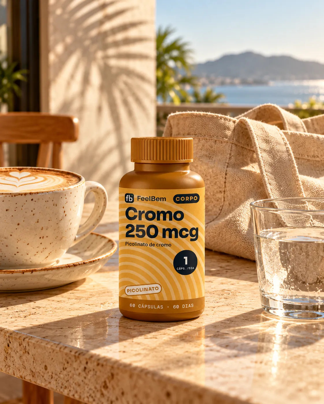 Picolinato de Cromo 250 mcg · 60 Cápsulas