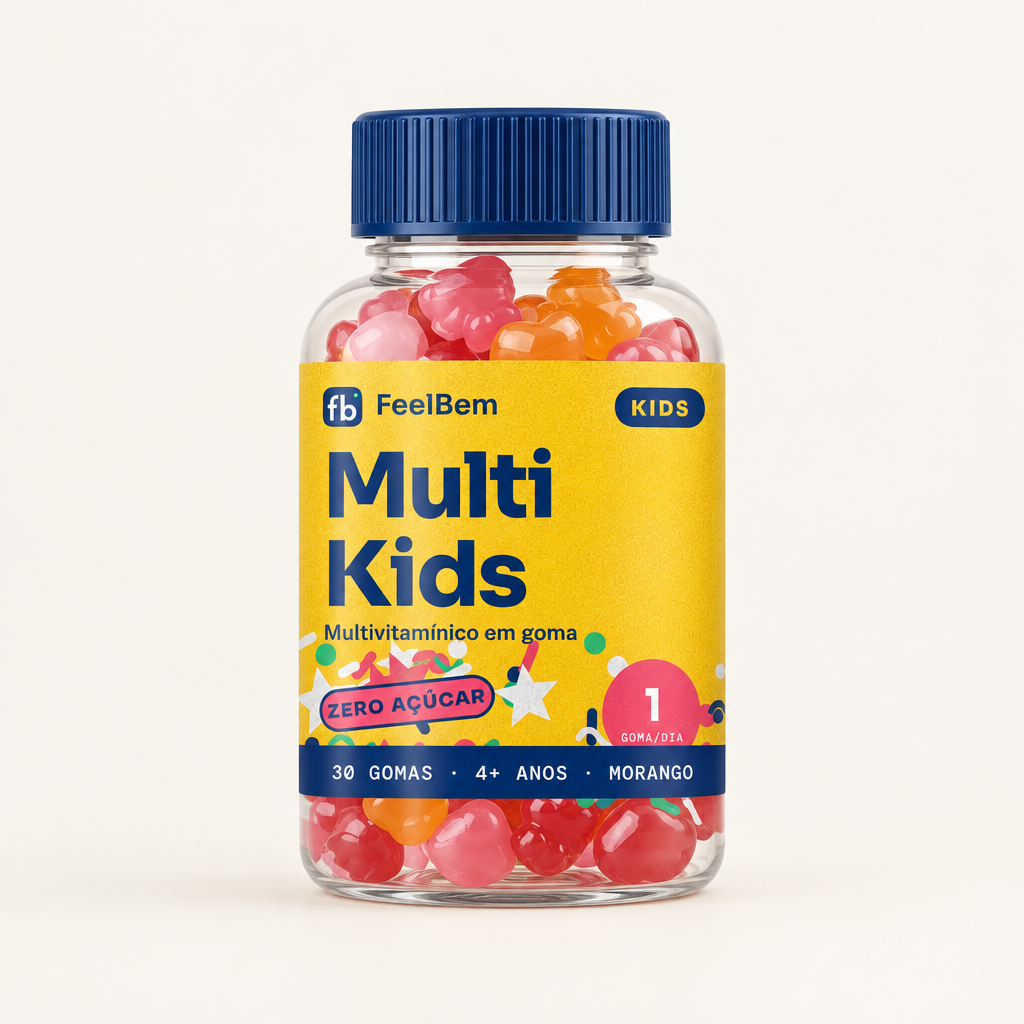 Multi Kids · Multivitamínico em Goma · 30 Gomas