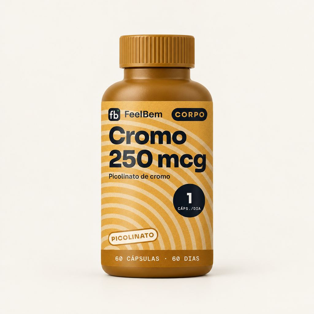 Picolinato de Cromo 250 mcg · 60 Cápsulas