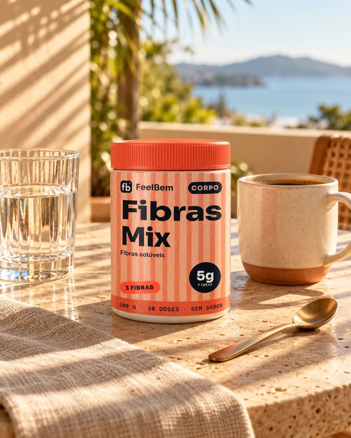 Fibras Mix · 3 Fibras Solúveis 300 g